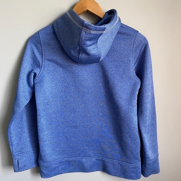 Puma Women's‎ Performance Athletic Hoodie Pullover Heather Blue - Picture 5 of 11